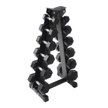 Poids de gymnase Fitness Fitness Rubber HEX HAUDS